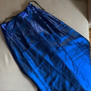 Royal Blue Skirt